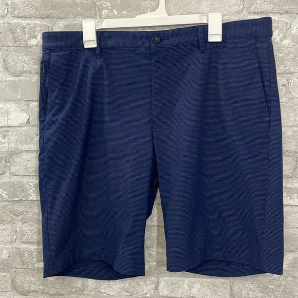 Tommy Bahama Navy Nylon Performance Shorts - Picture 1 of 5